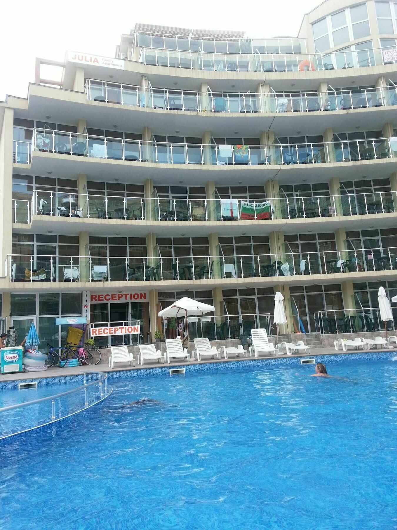 Julia Family - Menada Apartments Slăntjev Brjag Exteriör bild